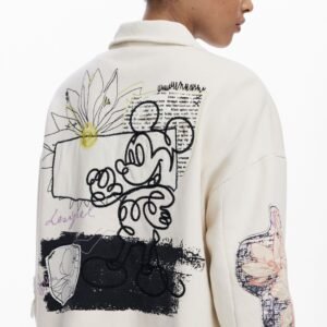 Mickey™ sweatshirt-achtige jas - WHITE - S