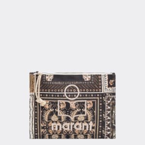 Isabel Marant clutch Netia PO0046FA-C1X11M black