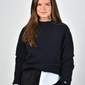 Extreme Cashmere trui Bourgeois 123 navy