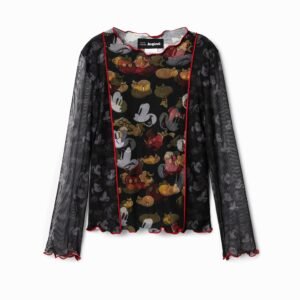 T-shirt met tul Mickey Mouse - BLACK - 11/12