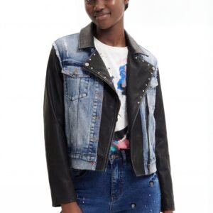Hybride spijkerjack Mickey Mouse - BLUE - L