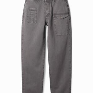Rechte cargobroek - BLACK - 36