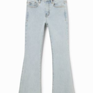 Flared jeans borduursels - BLUE - 11/12