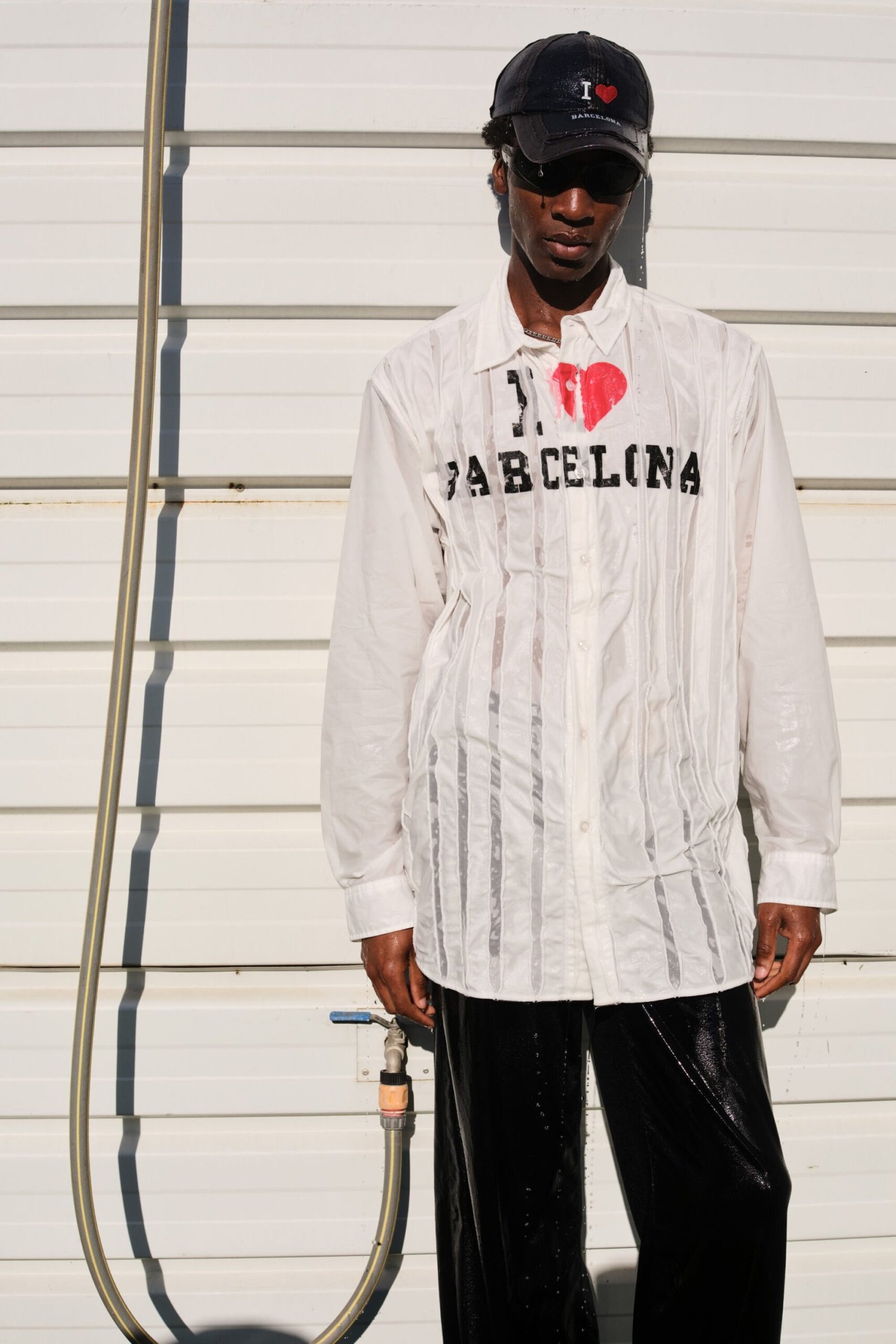 Oversized Barcelona Botter overhemd - WHITE - XL 1 Oversized Barcelona Botter overhemd - WHITE - XL