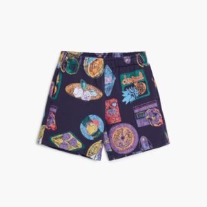 Korte broek met stempels - BLUE - 11/12