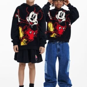 Mickey™ sweatshirt met draden - BLACK - 7/8