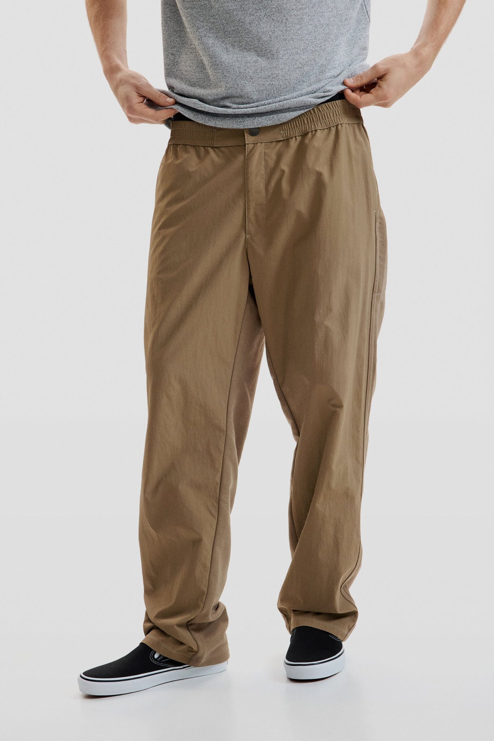 Effen lange broek - GREEN - S 1 Effen lange broek - GREEN - S