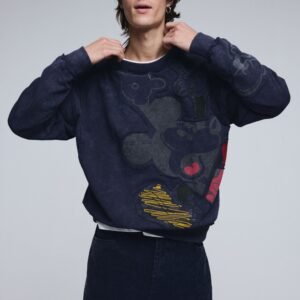 Mickey mouse™ tie-dye sweatshirt - BLUE - M