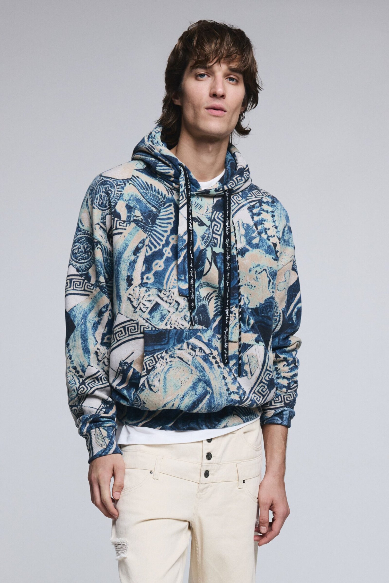 Mozaïek sweatshirt - BLUE - M 1 Mozaïek sweatshirt - BLUE - M