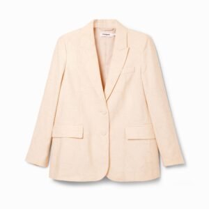 Recht jack bloemen - WHITE - S