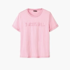 Glanzend T-shirt Desigual - RED - L