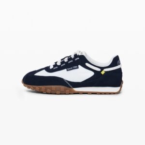 LAGE LEREN SNEAKER - BLACK - 38