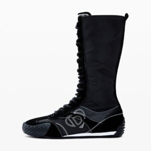 sneakerlaars logo - BLACK - 39