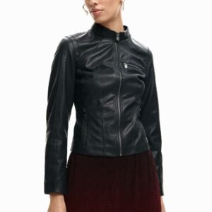 Jas met Mao-kraag - BLACK - XS