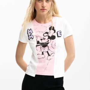 T-shirt Mickey Mouse™ tweekleurig - WHITE - L