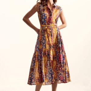 Jurk ontworpen door Mr. Christian Lacroix - MATERIAL FINISHES - XL