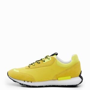 Rubberen runner sneakers - YELLOW - 36