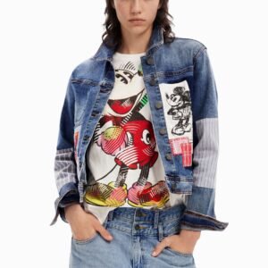 Spijkerjack Mickey Mouse patch - BLUE - XS