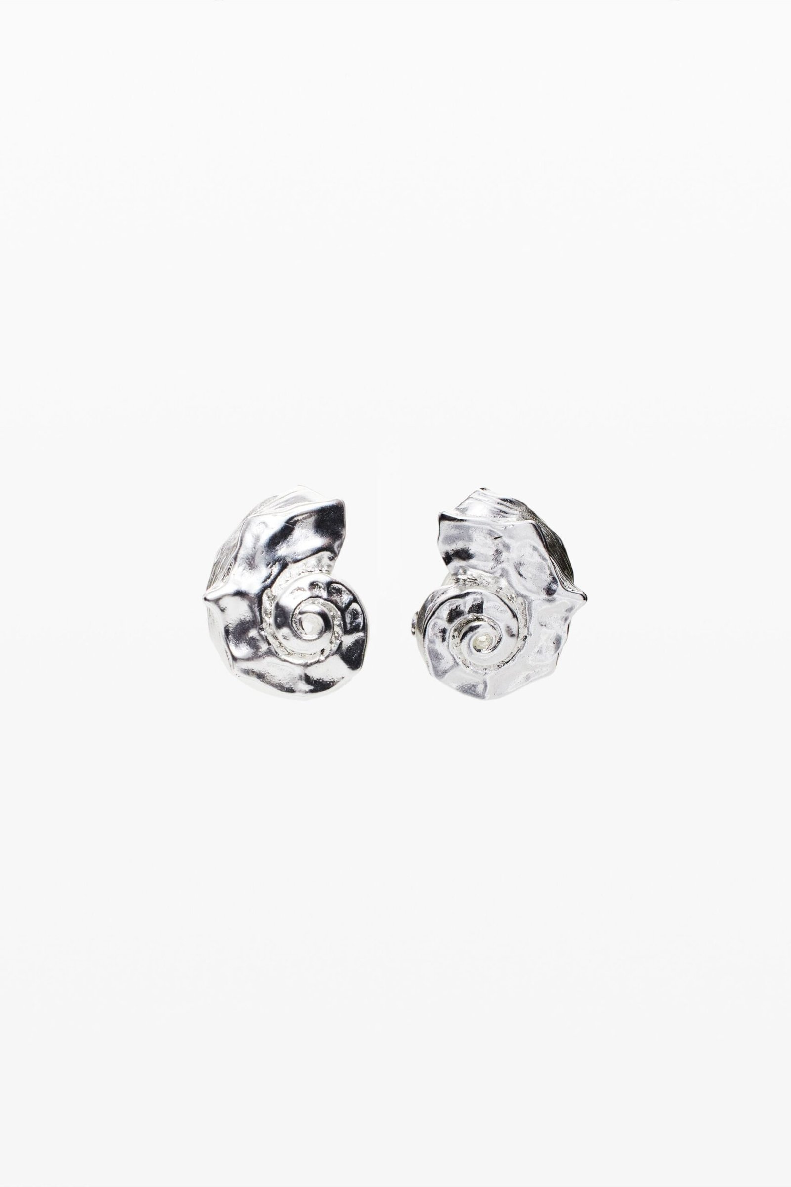 Oorbellen schelp bad zilver Zalio - BLACK - U 1 Oorbellen schelp bad zilver Zalio - BLACK - U