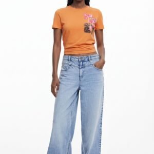 T-shirt ontworpen door Mr. Christian Lacroix - ORANGE - XS