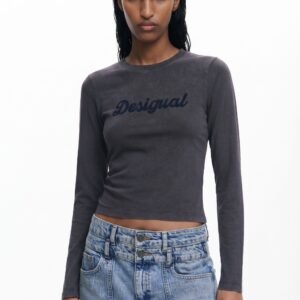 Desigual T-shirt - BLUE - S