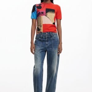 T-shirt ontworpen door Mr. Christian Lacroix - RED - S