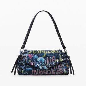 Middelgrote graffiti tas - MATERIAL FINISHES - U
