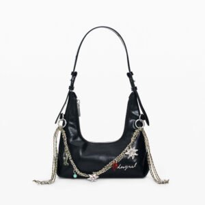 Mini charme tas - BLACK - U