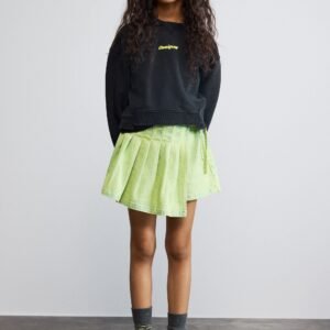 Sweatshirt met logonaden - BLACK - 11/12