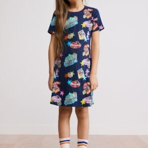 Bedrukte Minnie Mouse™-jurk - BLUE - 11/12