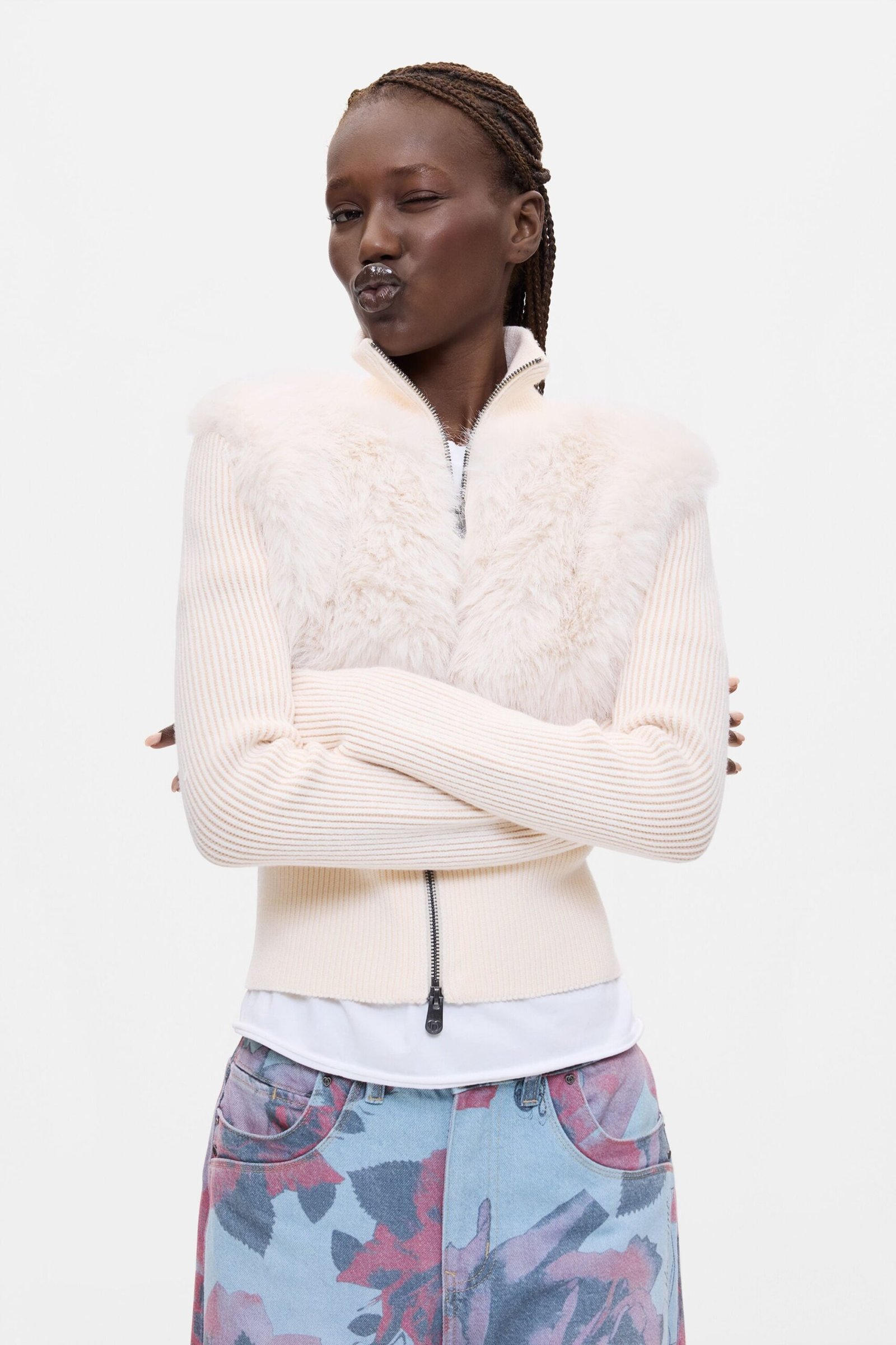 Haarjas - WHITE - L 1 Haarjas - WHITE - L