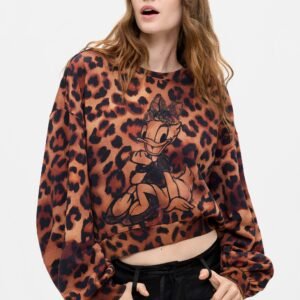 Disney™ sweatshirt with print - BROWN - S