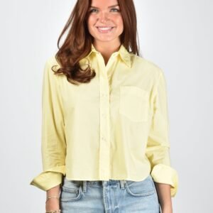Academia blouse Mia 76DT1-122 yellow plain