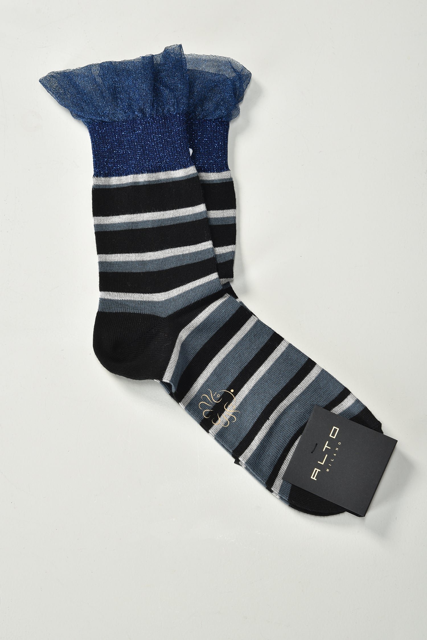 Alto Milano sokken 29PEAM2412DC 021 nero 1 Alto Milano sokken 29PEAM2412DC 021 nero