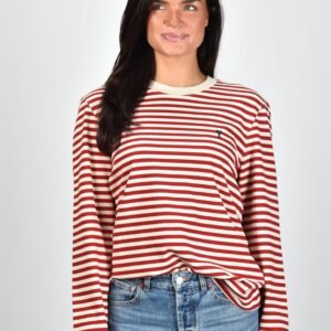 Ami Paris t-shirt UTS414.JE0241 rouge rubis/ivoire