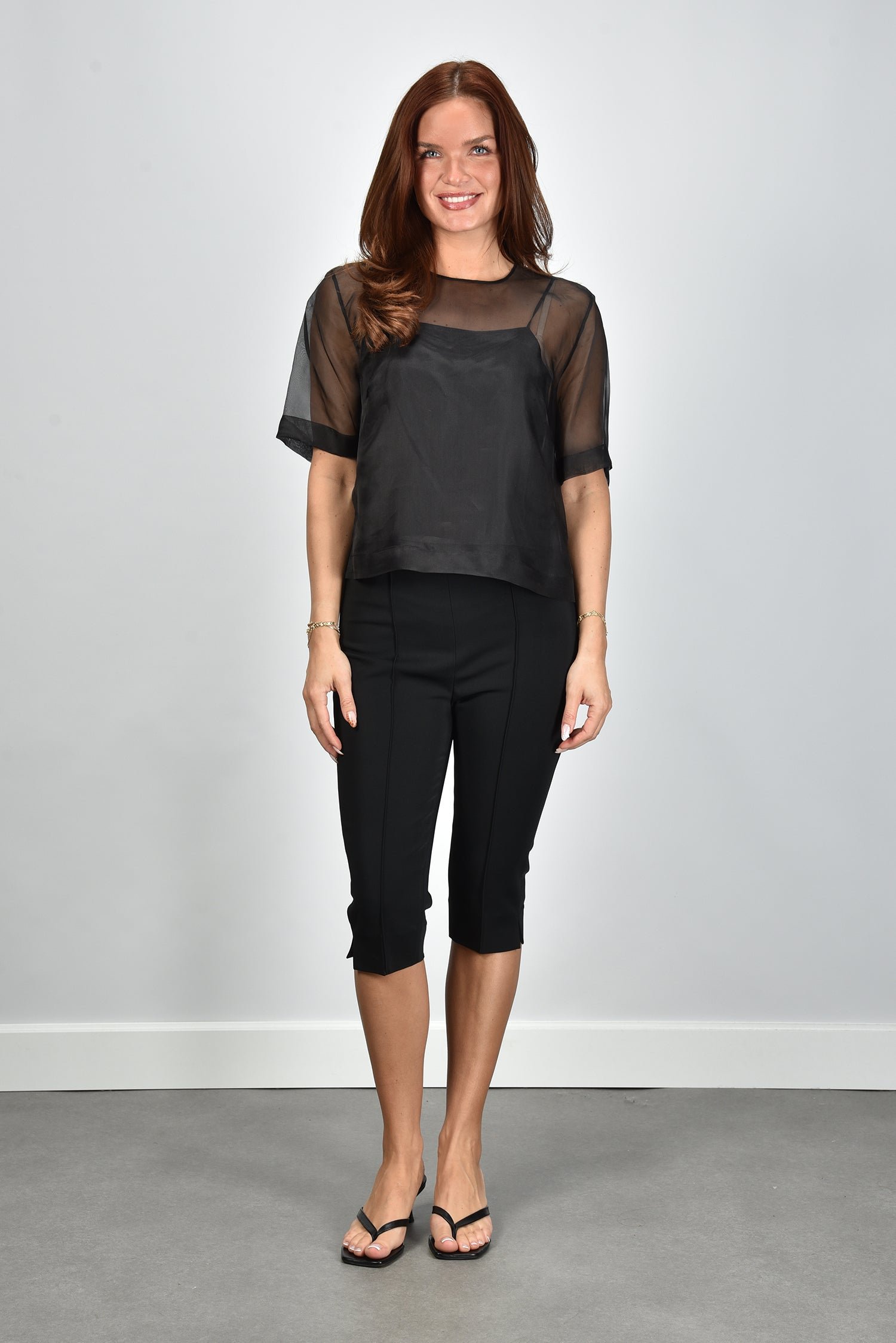Ami Paris top FSK453.SE0039 noir 1 Ami Paris top FSK453.SE0039 noir