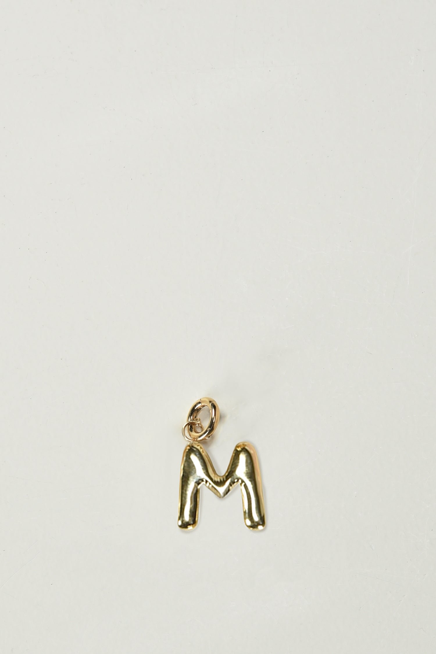 Bonnie Studios Alphabet Letter Big Pendant gold M 1 Bonnie Studios Alphabet Letter Big Pendant gold M