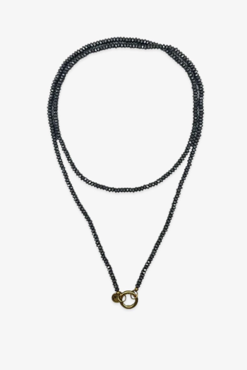 Bonnie Studios ketting Metal Long BS901 grey 1 Bonnie Studios ketting Metal Long BS901 grey