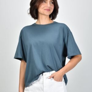Bowery NYC t-shirt 48BWTWB254 aegean blue
