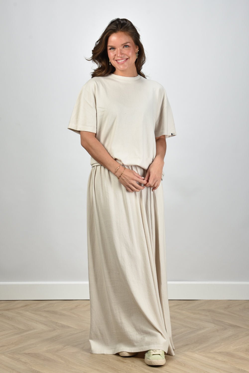 Extreme Cashmere t-shirt Rik 269 chalk 1 Extreme Cashmere t-shirt Rik 269 chalk