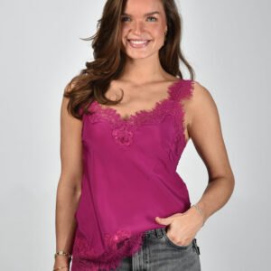 Gold Hawk top GH1060 deep magenta