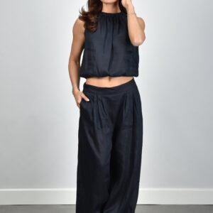 Greek Archaic Kori broek S26K-1001055 navy