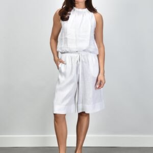 Greek Archaic Kori short S26K-1001079 white