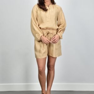 Greek Archaic Kori short S26K-1001095 beige