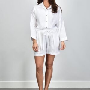 Greek Archaic Kori short S26K-1001095 white