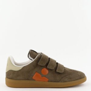 Isabel Marant sneakers Beth BK0013FA-C1E09S khaki/orange