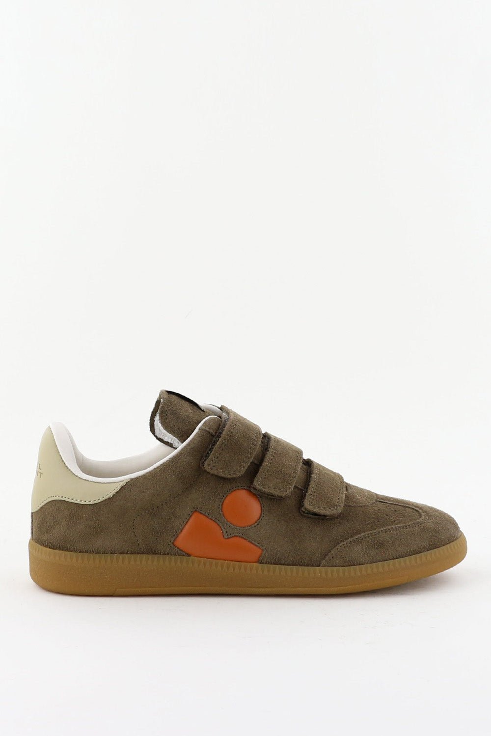 Isabel Marant sneakers Beth BK0013FA-C1E09S khaki/orange 1 Isabel Marant sneakers Beth BK0013FA-C1E09S khaki/orange