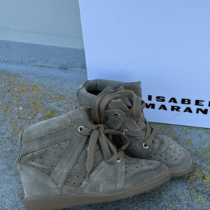 Isabel Marant sneakers Bobby BK0011FA-A1E20S taupe