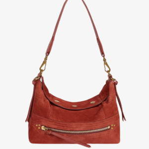 Jerome Dreyfuss crossbody Lucky Hobo Small 48LUCKHOSCR Rouille