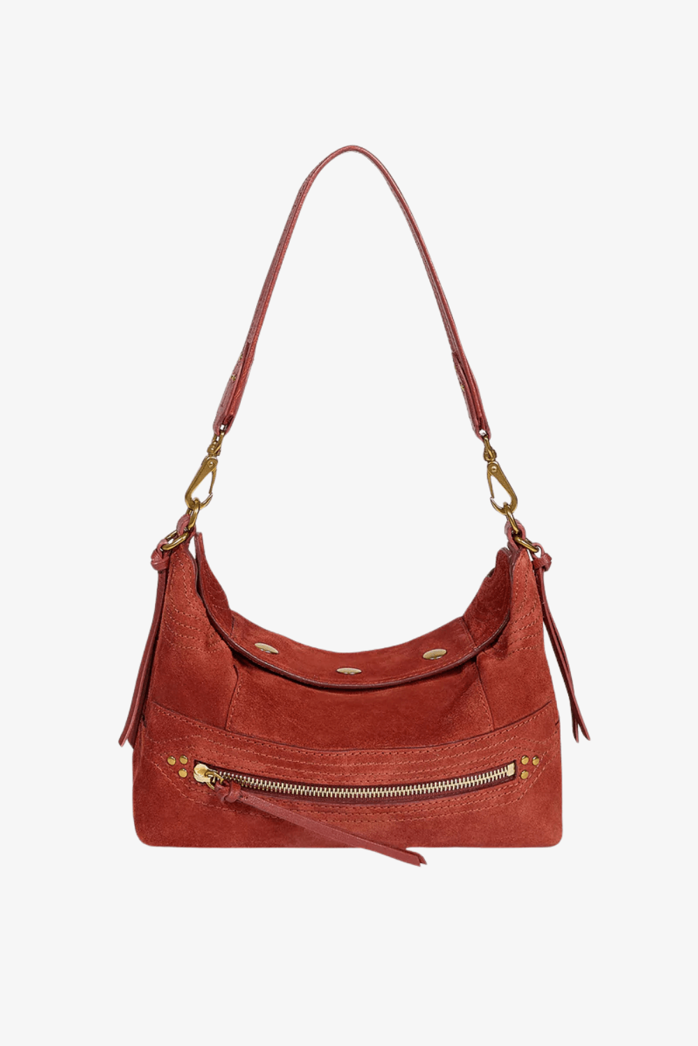 Jerome Dreyfuss crossbody Lucky Hobo Small 48LUCKHOSCR Rouille 1 Jerome Dreyfuss crossbody Lucky Hobo Small 48LUCKHOSCR Rouille